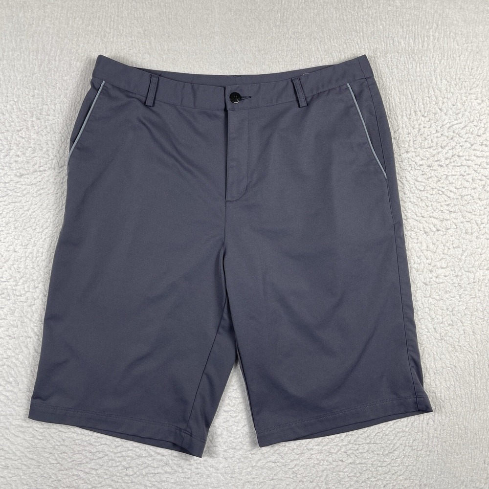 Adidas Golf Shorts Mens 34 Gray Climalite Performance Sporty Active Athleisure